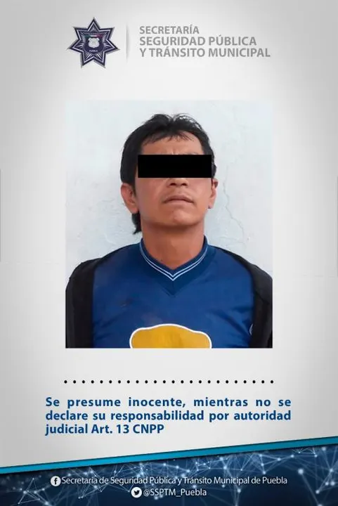 Policía Municipal detiene a presunto asaltante