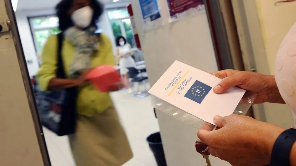 Italia pedirá certificado de vacunación a sus empleados
