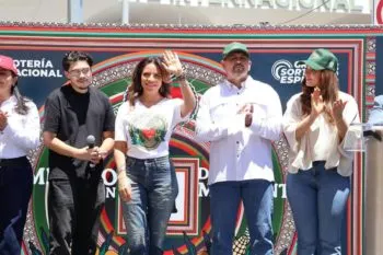 Presentan Lotería Nacional en Ciudad Juárez el Sorteo “México con M de Migrante”