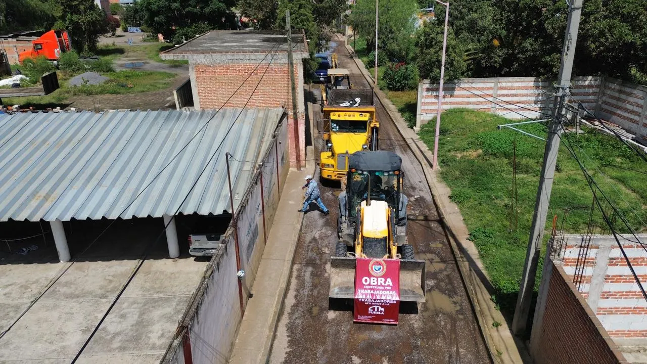 San Pedro Cholula inicia obras de rehabilitación en Santiago Momoxpan y San Diego Cuachayotla