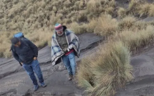 Rescatan a un hombre en el Popocatépetl; llevaba tres días extraviado