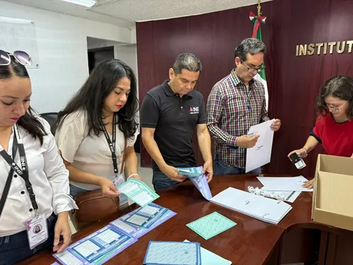 Simulacro de cómputos distritales