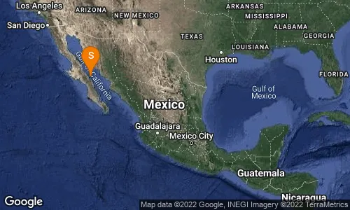 Se registra sismo magnitud 4.4  en Baja California Sur