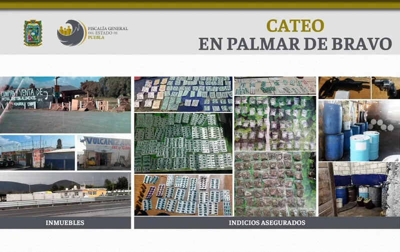 Objetos decomisados