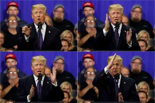 Arremete Trump contra los demócratas por no aplaudirle
