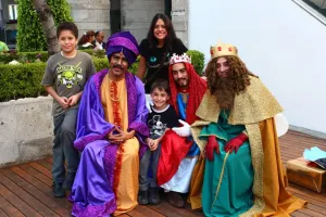 Los Reyes Magos visitaron el CCU de la BUAP