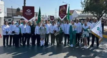 Participa Conalep en desfile del 163 Aniversario de la Batalla de Puebla
