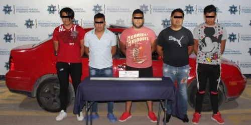 Desarticulan a banda de “LOS MARROS”; estaría vinculada en robo a tiendas departamentales