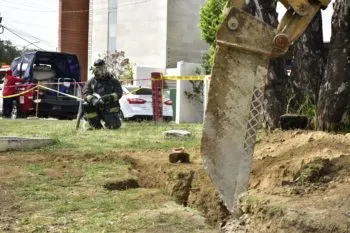 Protección Civil Estatal refuerza capacidad de respuesta ante una emergencia a través de un simulacro