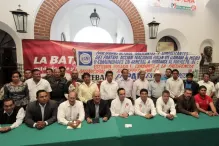 Dirigentes del PAN, PRD y PT se suman al PRI