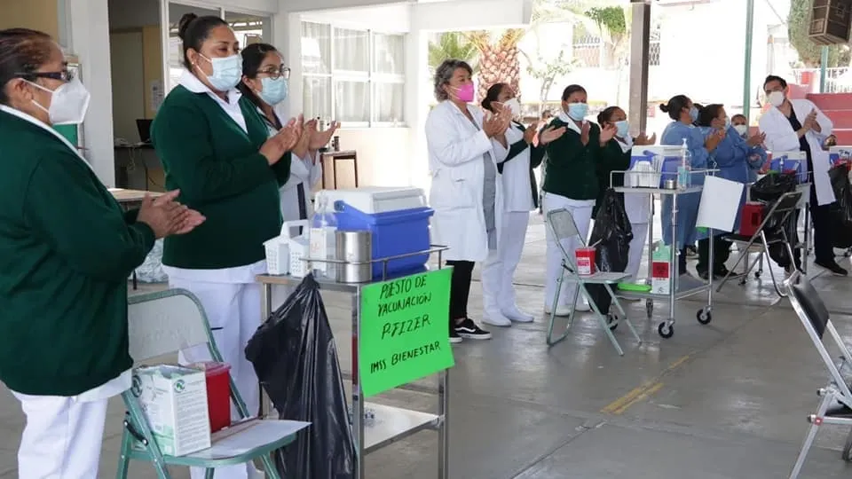 Ariadna Ayala invita a la brigada de vacunación invernal en Atlixco