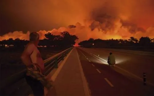 Incendios forestales abaten Portugal y España; hay 39 muertos