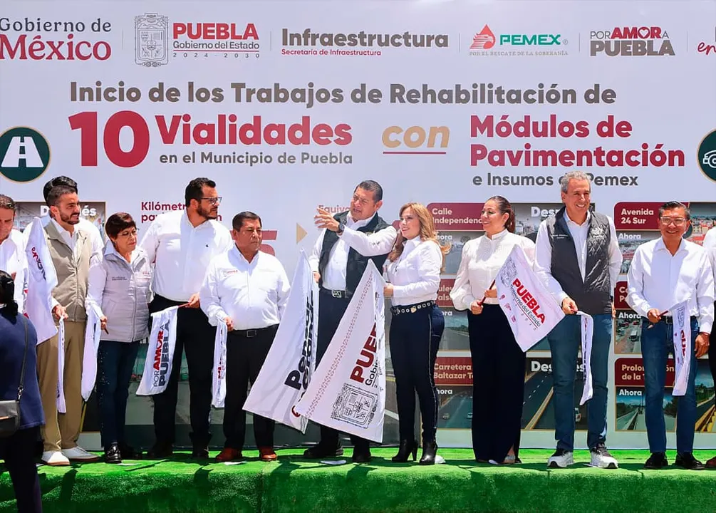 Rehabilitación de 10 vialidades