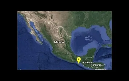 Se registra sismo de magnitud 4.3 en Chiapas