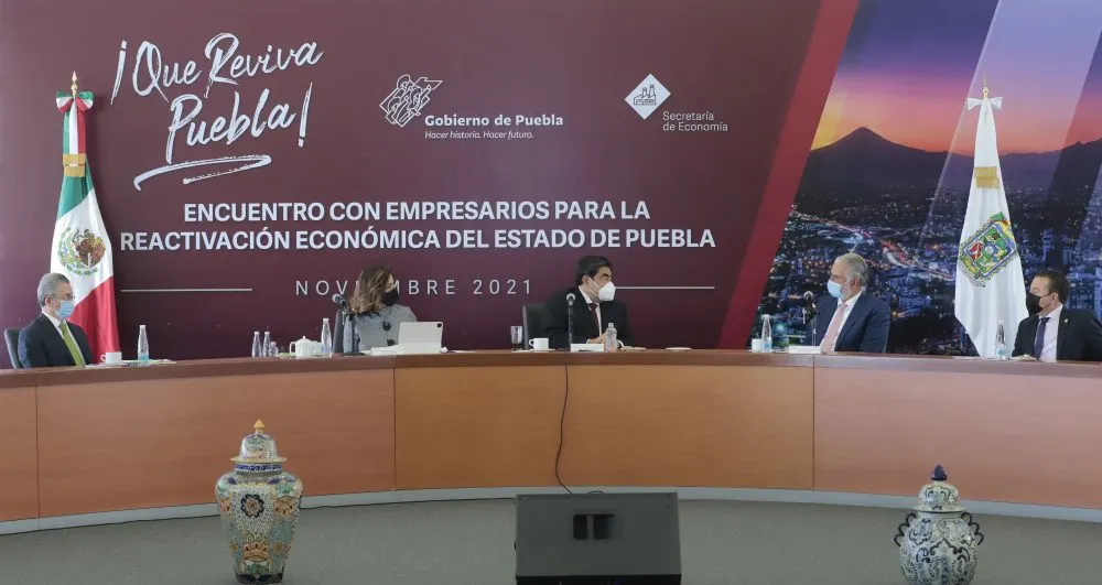 Puebla, con proyectos detonadores para desarrollo económico: Barbosa Huerta