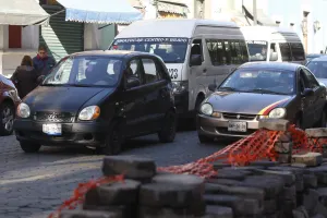 Encargado de despacho de Tránsito justifica caos vehicular de la 10 Poniente