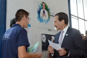 Rector BUAP supervisa Proceso de Admisión en Polideportivo CU