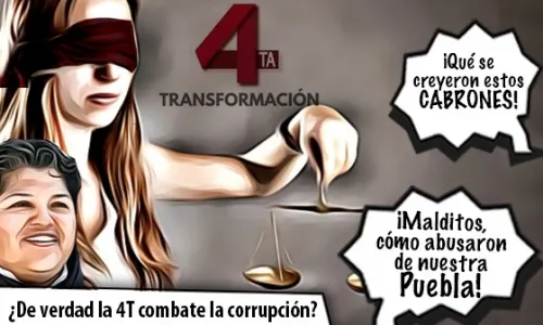 La 4T poblana y el combate a la corrupción