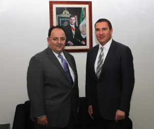 Revisa RMV proyectos carreteros con subsecretario SCT