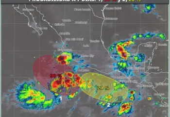 Ciclón tropical Priscilla amenaza costas del Pacífico mexicano con lluvias intensas