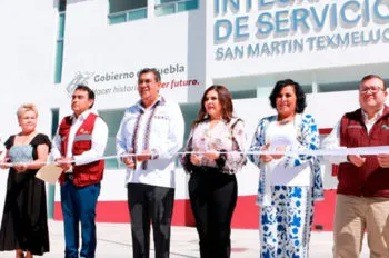 Inaugura Sergio Salomón Céspedes el Centro Integral de Servicios de San Martín Texmelucan