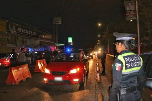 Remiten al depósito vehicular 22 autos tras operativo alcoholímetro