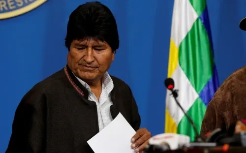 Evo Morales renuncia como presidente de Bolivia