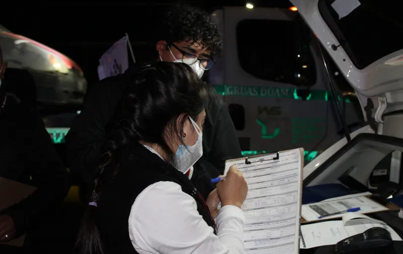 Contralora Municipal supervisa operativo alcoholímetro para garantizar cumplimiento de la ley
