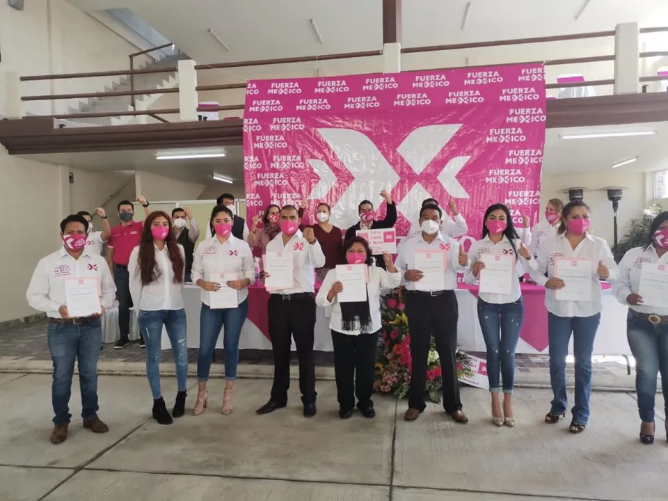 Presidente Estatal de FXM toma protesta a CDM de Huejotzingo