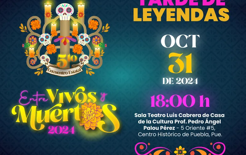 Programa Secretaría de Cultura teatro, música y danza en “Entre Vivos y Muertos”