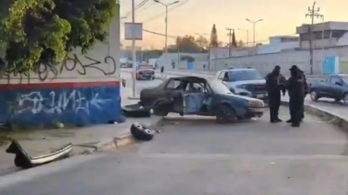 Hombre muere tras choque en bulevar 18 de Noviembre; conductor ebrio huye del lugar