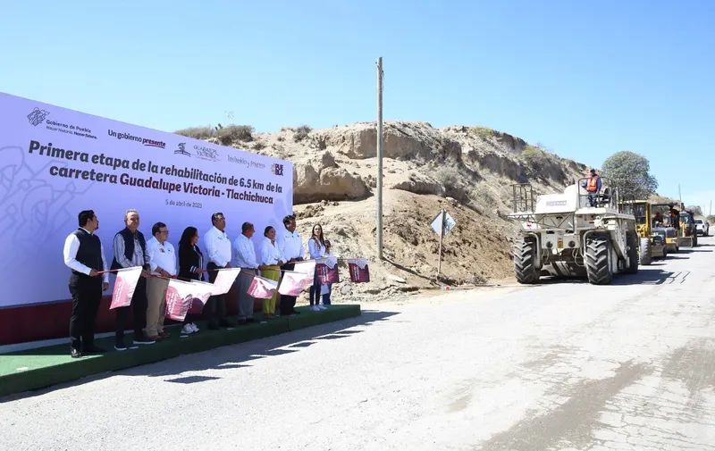 Sergio Salomón detona progreso en municipio de Guadalupe Victoria
