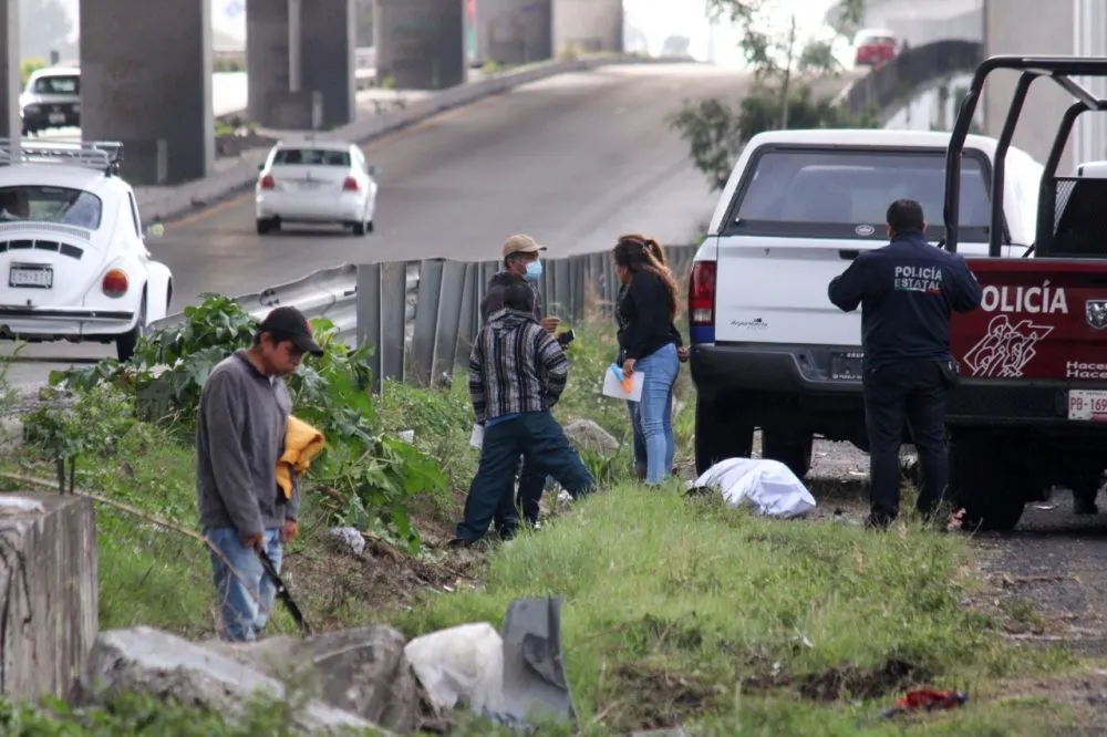 Volcadura México-Puebla