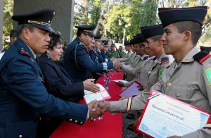 Se gradúan 99 conscriptos de la Sexta Compañía del SMN