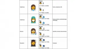 Google propone nuevos emojis que representen a mujeres profesionistas