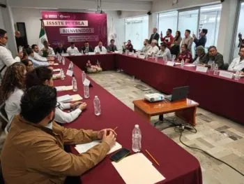 ISSSTE Puebla, sede de la Sesión Ordinaria del Comité Estatal del Programa Hospital Seguro