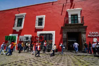 Evacúan a más de 4 mil personas durante simulacro de sismo en Puebla capital