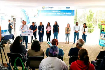 Ayuntamiento de San Andrés Cholula acerca servicios municipales a vecinos de Concepción Guadalupe