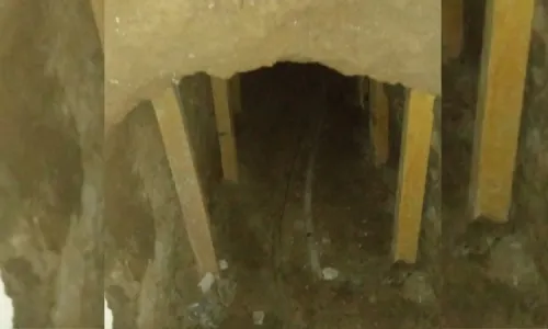Militares descubren túnel clandestino en San Martín Texmelucan