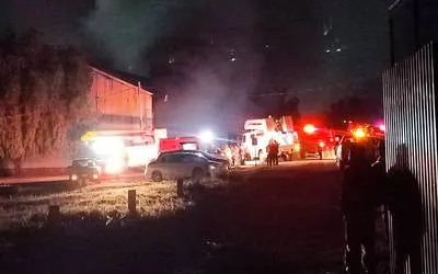 Incendio CFE Tehuacán