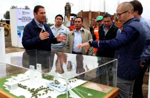 RMV inicia construcción de Arco de Seguridad y Hospital Integral en Palmar