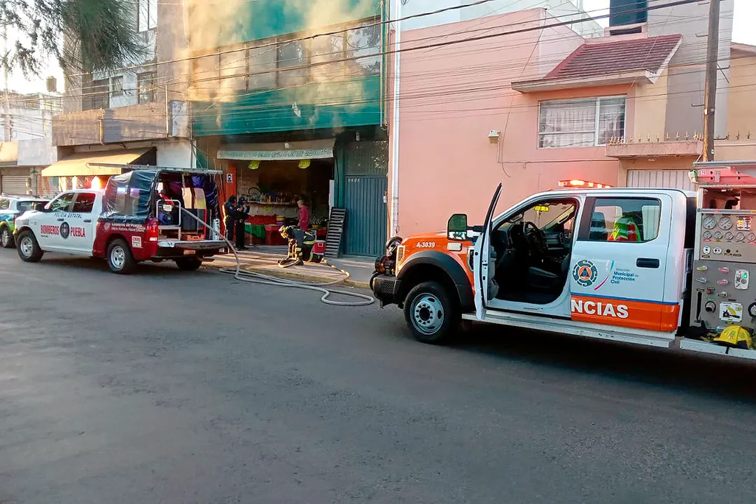 Incendio Recauderia Jardines San Manuel