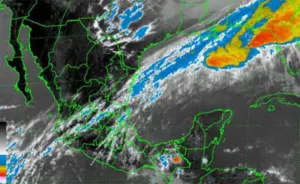 El frente frío 49 generará precipitaciones en varias regiones del país