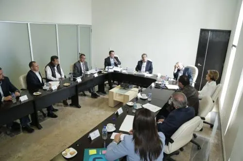 Se reúne Gabinete de Seguridad con Empresarios del E100