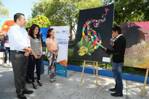 SMDIF promueve el arte entre beneficiarios del Programa Jóvenes en Progreso