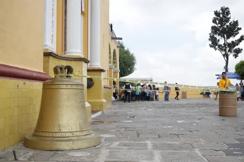 Mantienen los trabajos de supervisión en el Santuario de la Virgen de los Remedios