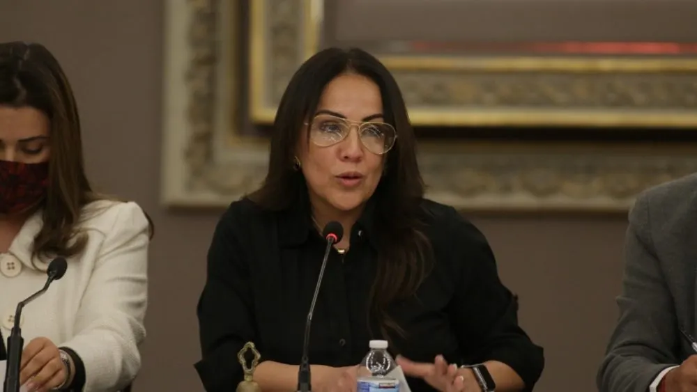 Tienen que valorar en el Congreso regresar a sesiones virtuales por Covid-19 : Karla Martínez