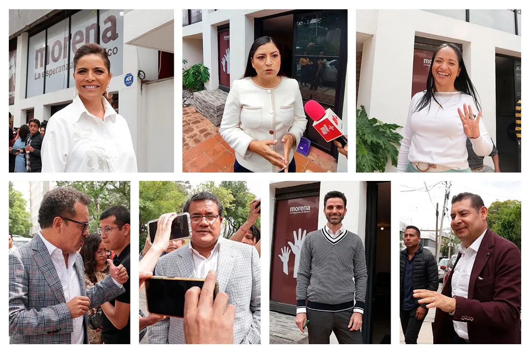 Aspirantes Morena Candidatura A La Gubernatura Puebla