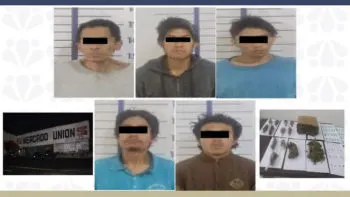 Cateo en el mercado La Unión deja cinco detenidos con órdenes de aprehensión; no hallan a persona desaparecida