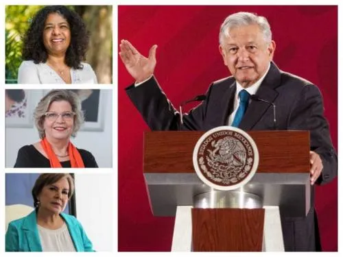 Lista la terna de expertas del Gobierno federal para Inmujeres